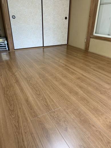 床の仕上がり
